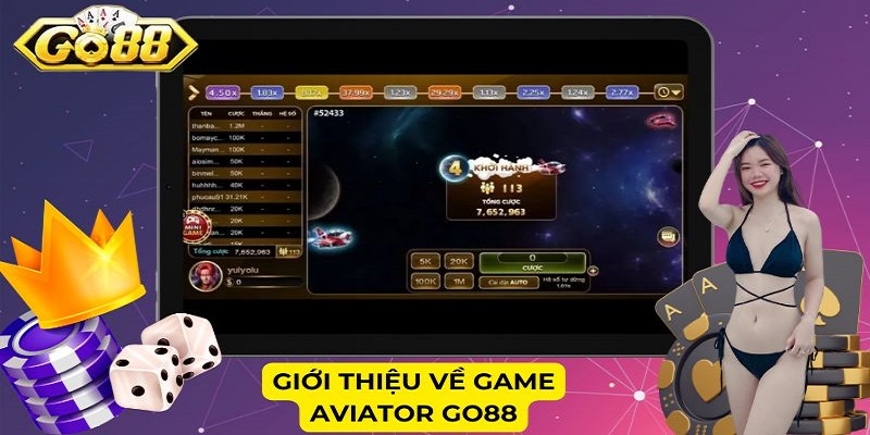 Giới thiệu về game Aviator Go88