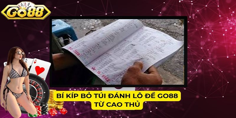 Bí kíp bỏ túi đánh Lô đề Go88 từ cao thủ